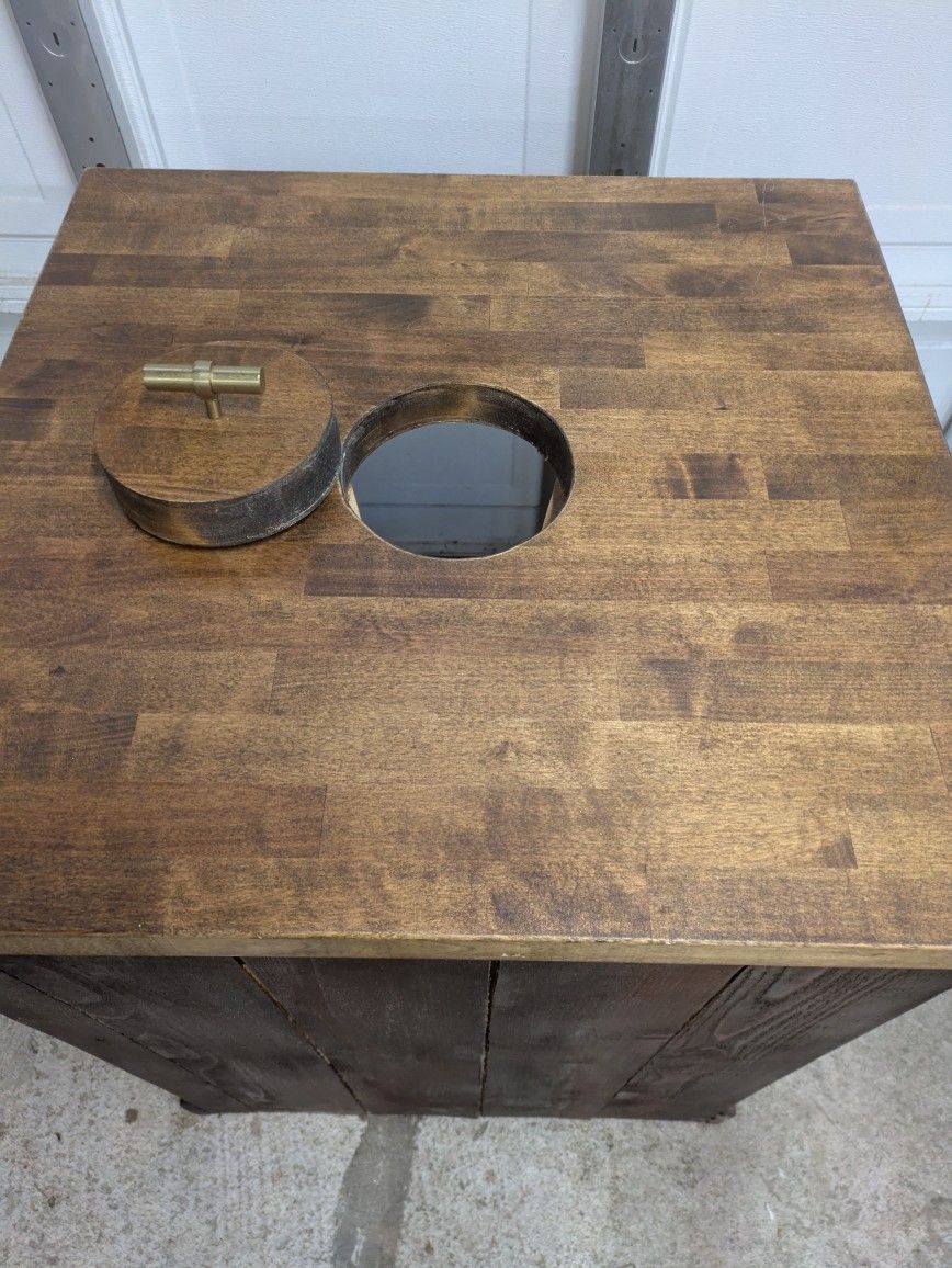 Wood Beer Keg Holder