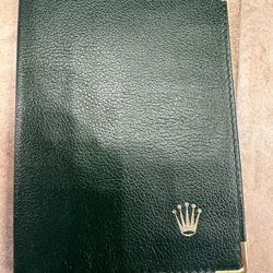 Rolex  Rare Passport Holder New