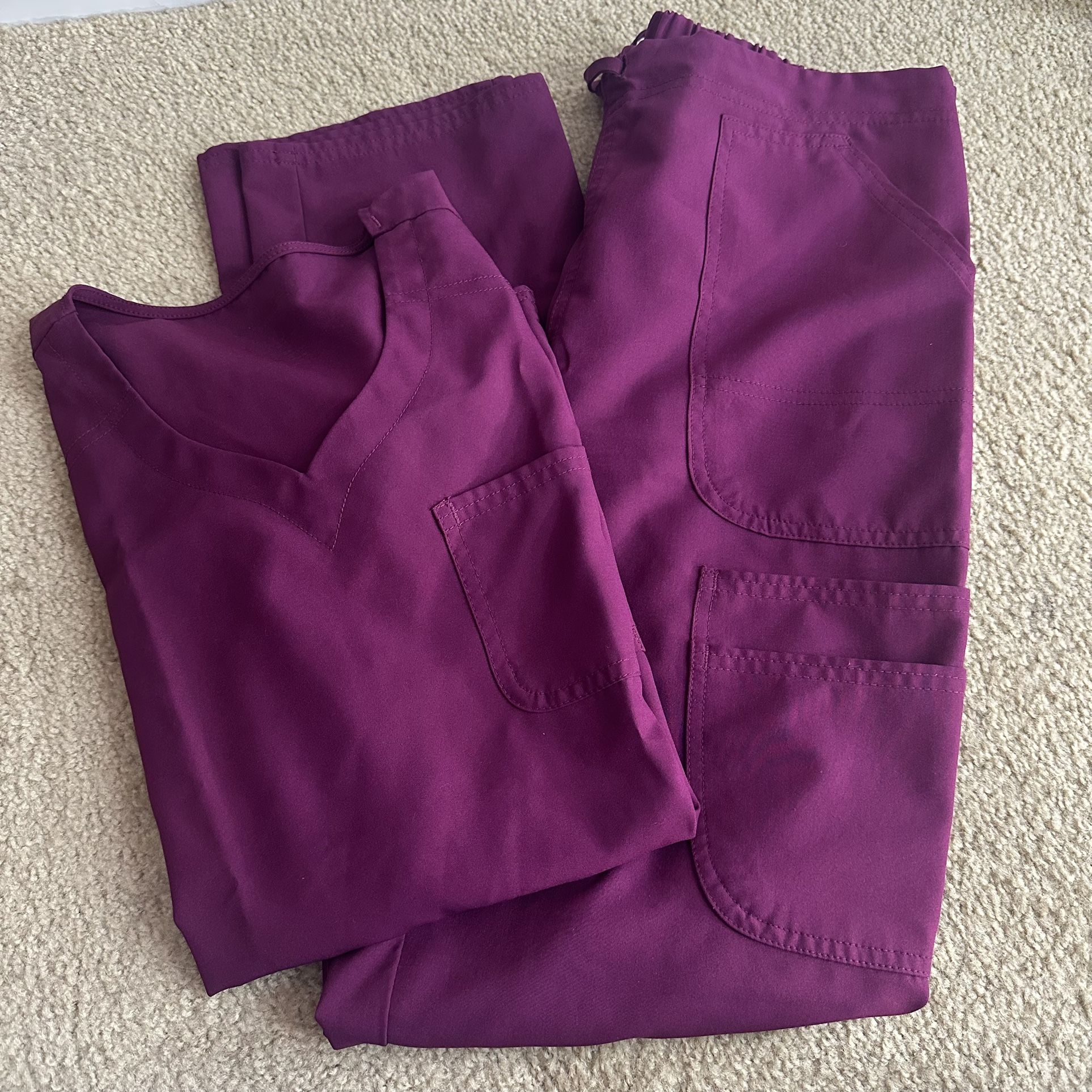 Burgundy Scrubs