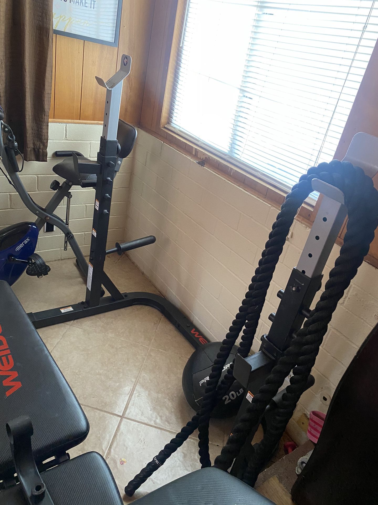 Weider Bar Stand