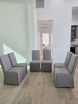 Dining chairs x6