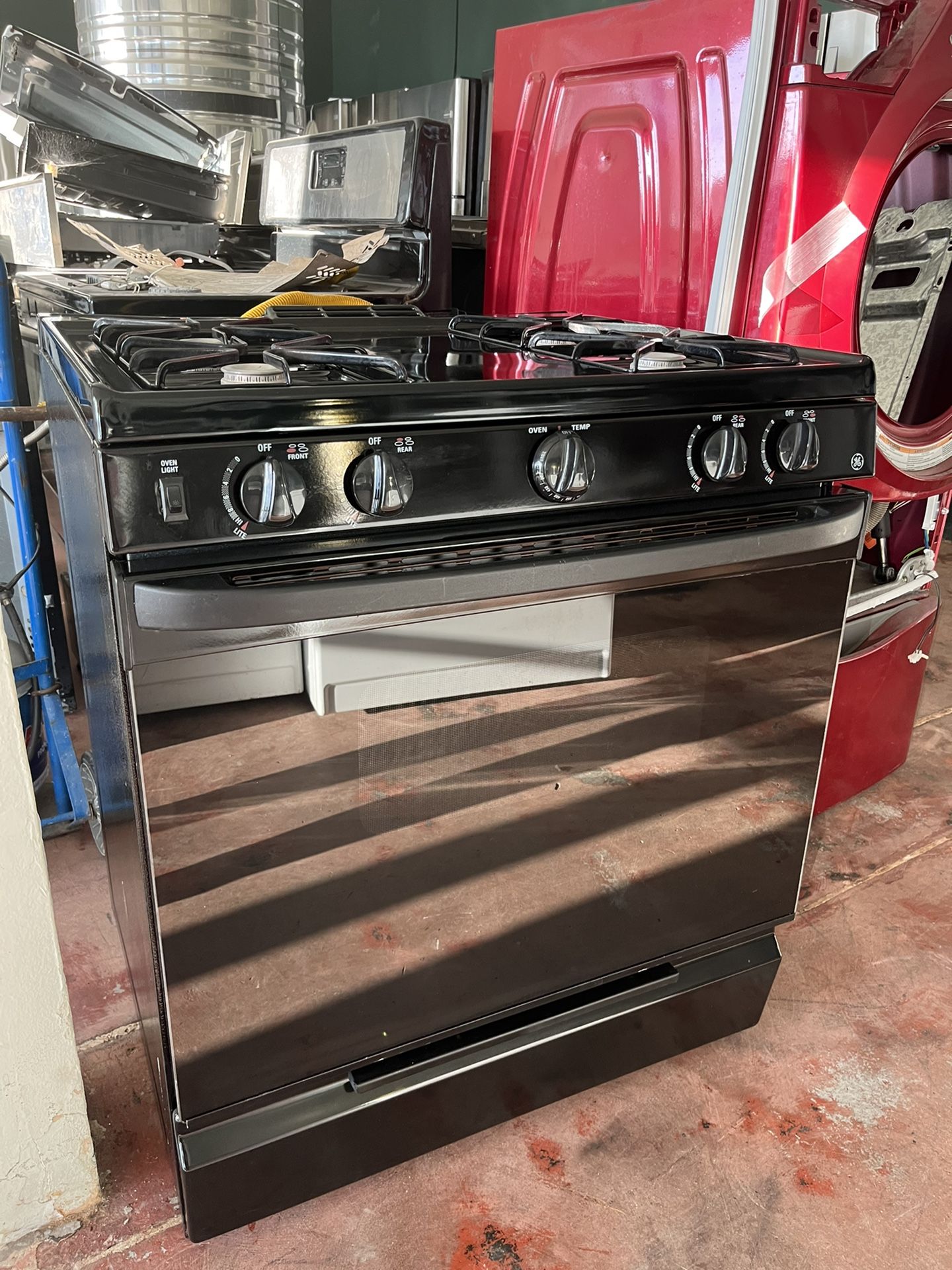 Ge Slide In Gas Range Used
