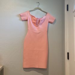 Pink Bandage Dress 