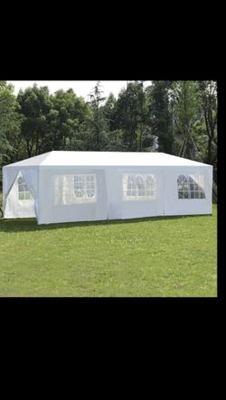 Renting party tents