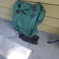 External frame clearance backpack for sale