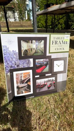 Tabletop frame clock
