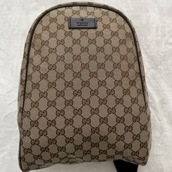 Gucci Leather Backpack 