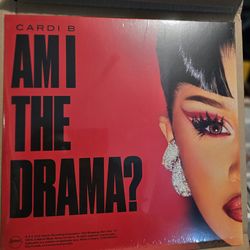 Cardi B signed violet vinyl