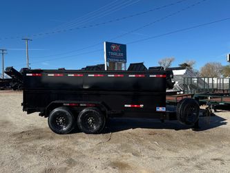 Teton Heavy Duty Dump Trailer