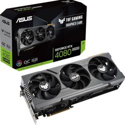 ASUS TUF RTX 4080 SUPER 16GB DDR6X OC EDITION ~ NEW