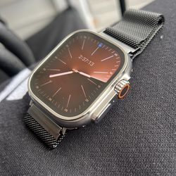 Apple Watch Ultra 2 just polished mirror coat 98 out of 100 condition wanting 300 for the best offer