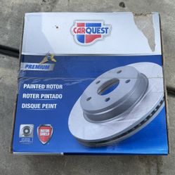 Single CarQuest Painted Rotor for Mercedes and more 