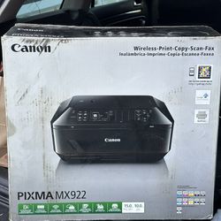 Canon Pixma MX922 ALL-IN-ONE Inkjet Printer NEW/ OPEN BOX