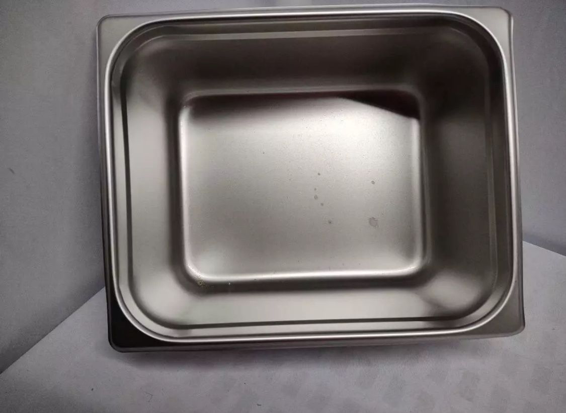 6" Stainless steel Steam Pan Half size