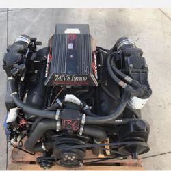 1995 Mercruiser 454 Bravo Engine 
