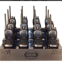 12 Pack Charging Rack For Any 2 Way Radio