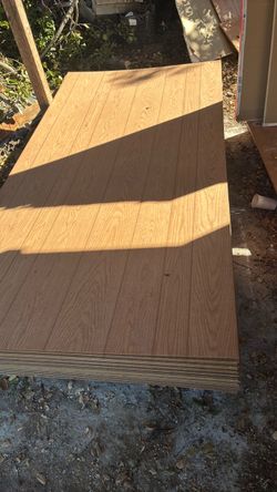 1/8x48x96 Spartan oak wall panel