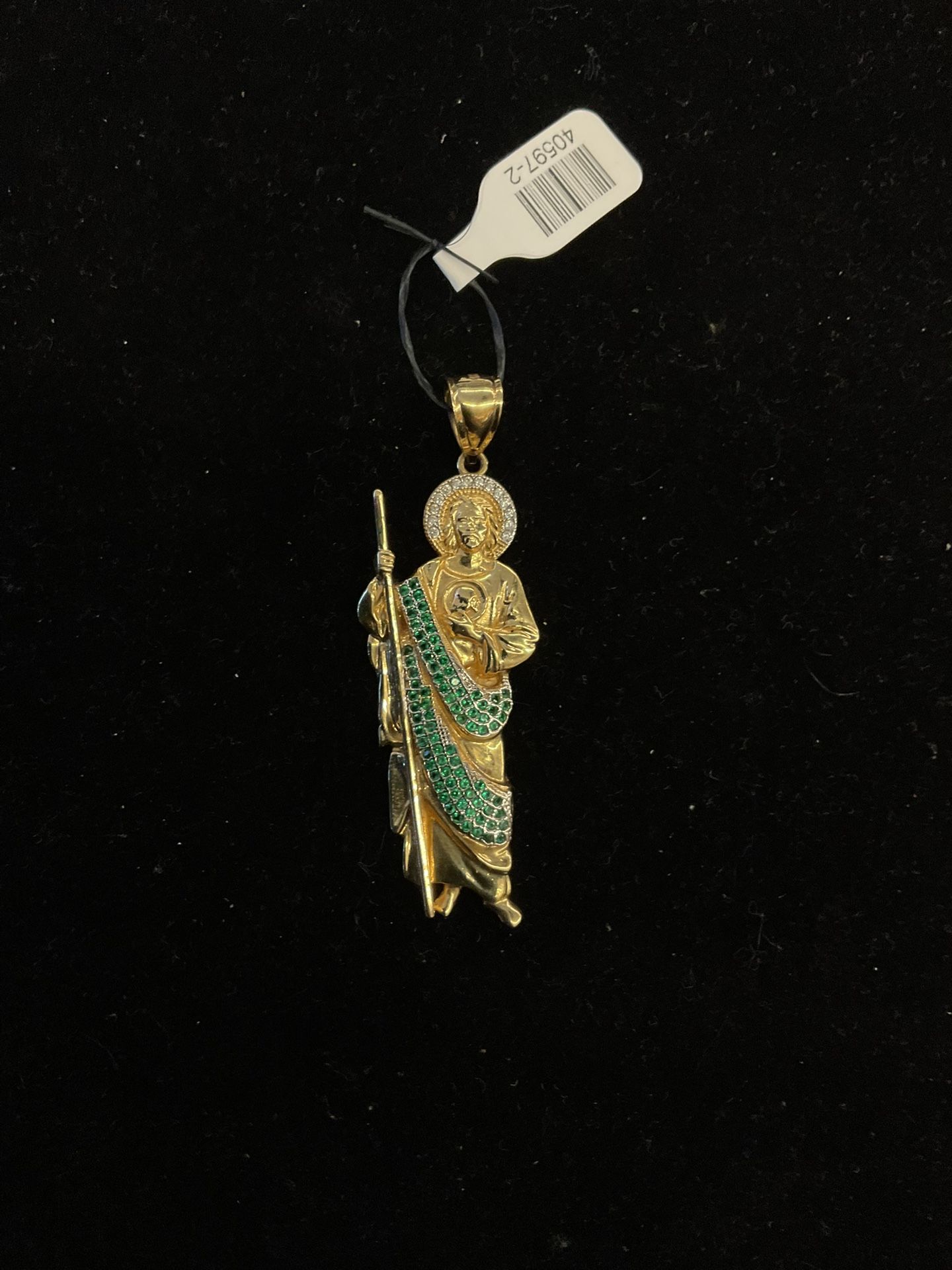 14k San Judas Pendant 40597-2
