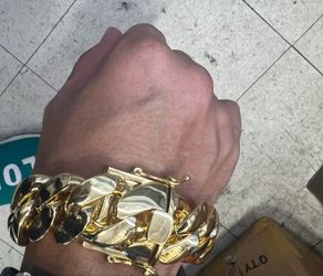 Big Miami Cuban link bracelet
