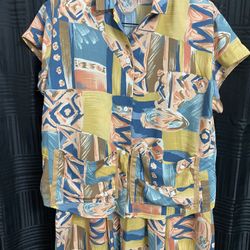 Vintage Women’s Matching Outfit 