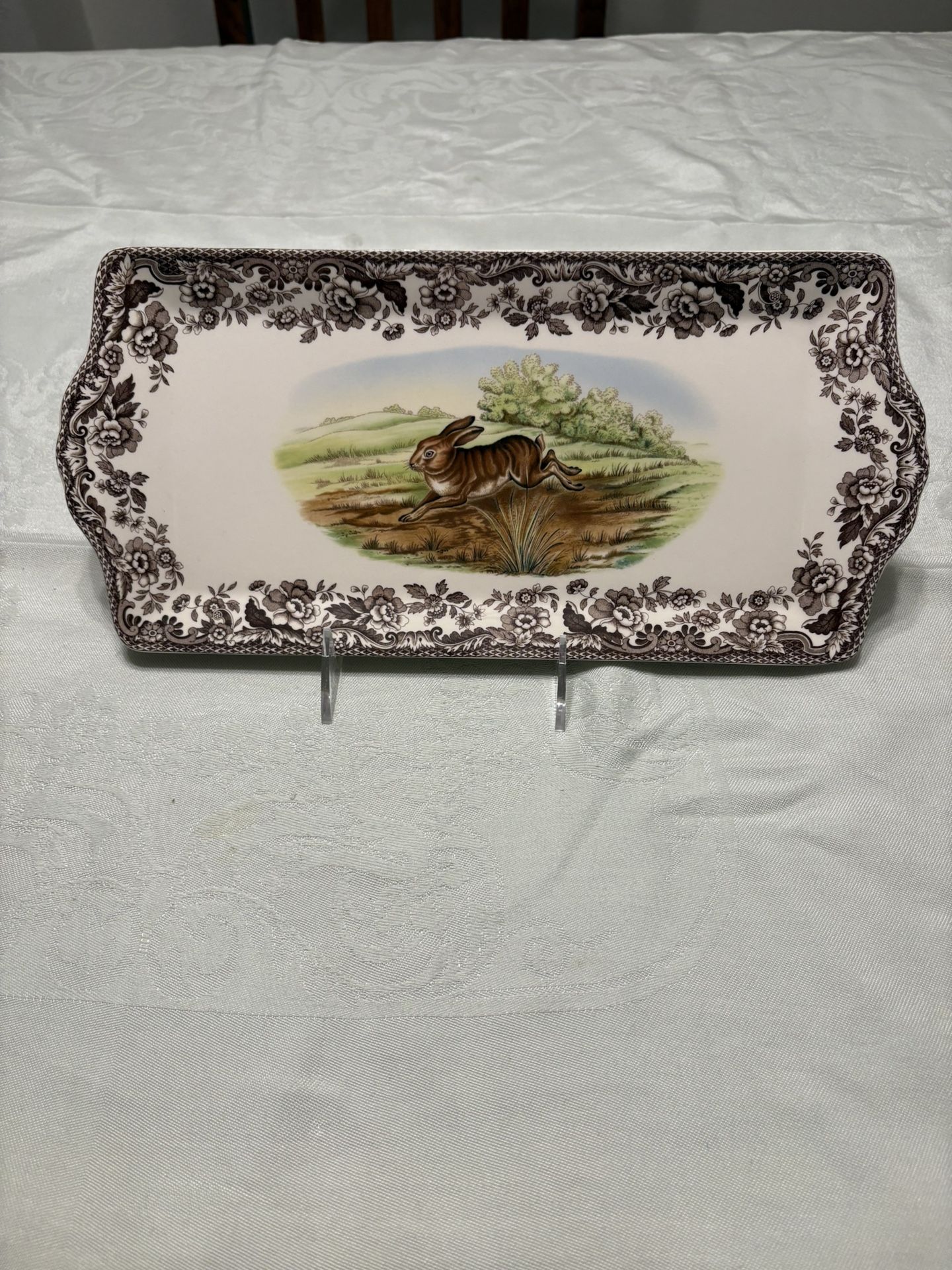 Spode Woodland Serving Plate - 13” By 6”