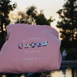 Pink Jesus Sweater 