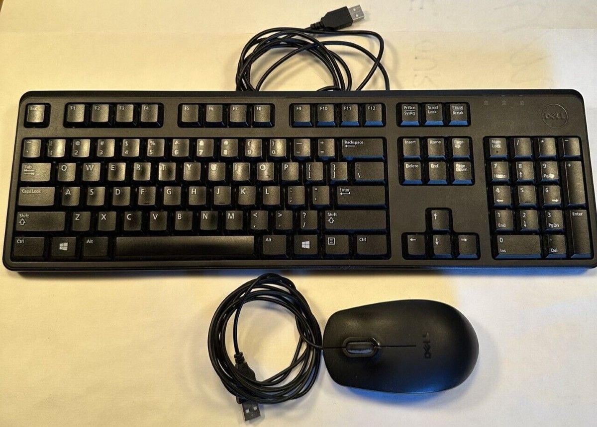 Teclados y mouse dell kb212-b