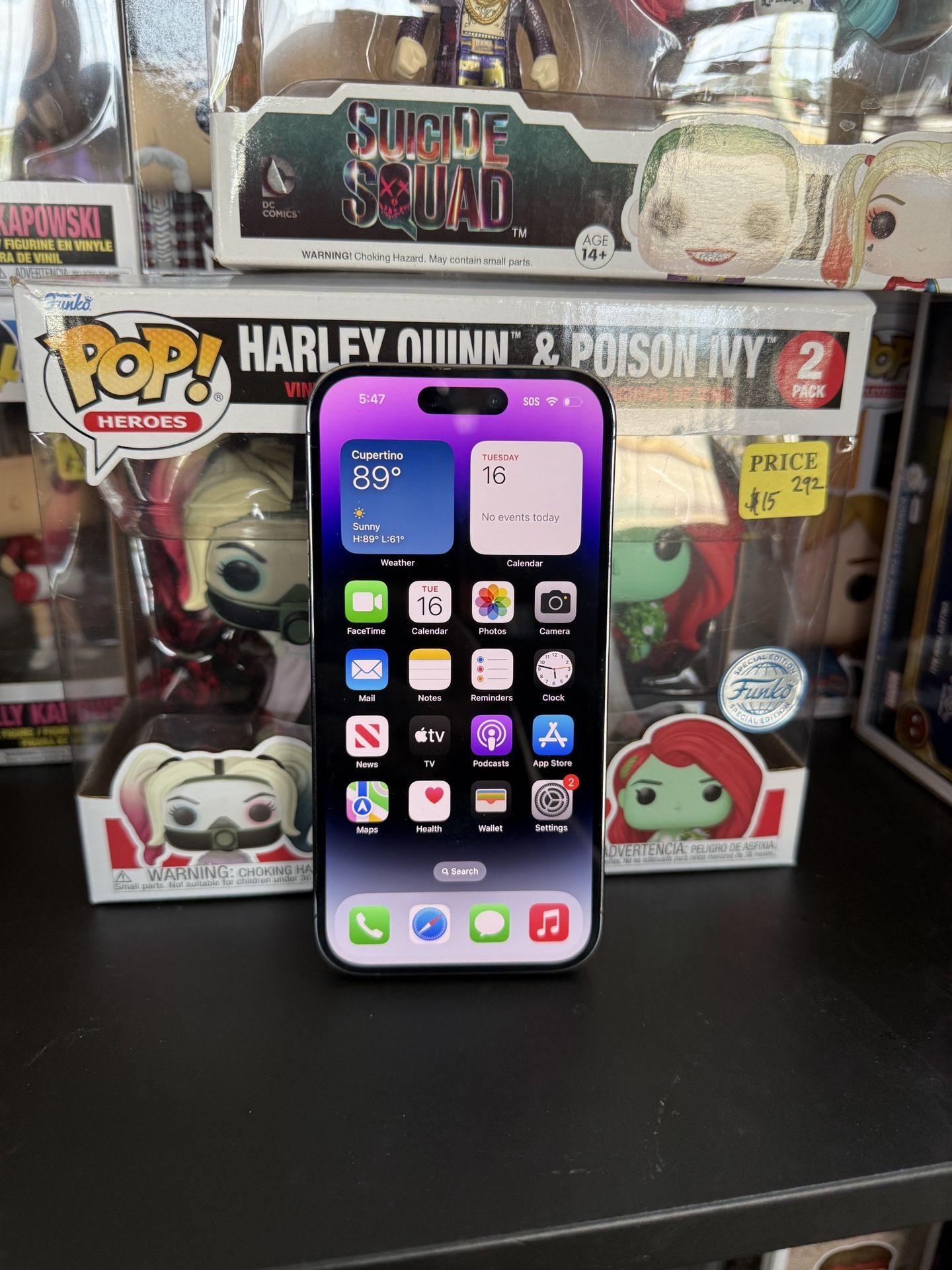 128 GB iPhone 14 Pro, Verizon, AT&T, T-Mobile, unlocked