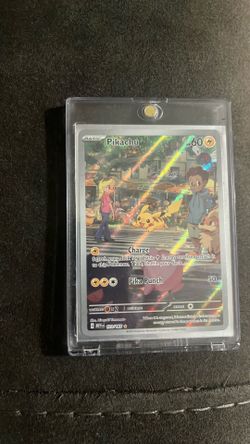 Pikachu  card