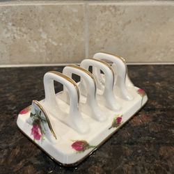 HAMMERSLEY Toast Server Grandmother's Rose