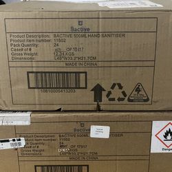 Bactive Hand Sanitizer With Aloe (Walmart) 