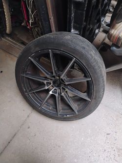 I Got Two 18-in Wheels 2 Rims 100 Good Tires