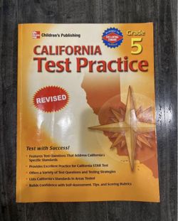 California Test Prep 5th Grade (no Markings Inside)