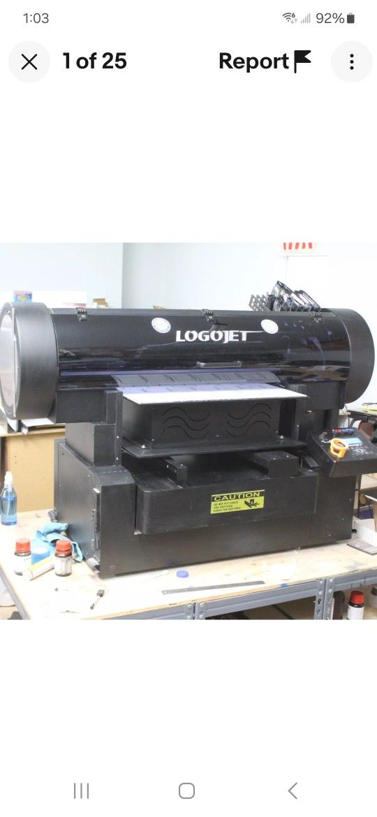 Start Or Expand Your Personalized Product Business With This LogoJet UVx60XL 18X24" UV Printer 3 Business .com