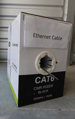 trueCABLE Cat6 CMR Riser Bulk Ethernet Network Cable (Used)