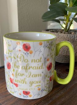 Floral Ceramic Coffee Mug