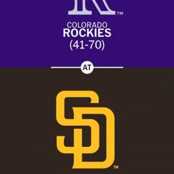 Padres VS Rockies Parking Pass Tonight 8/3