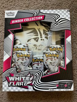 Pokémon Scarlet & Violet White Flare Binder Collection