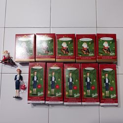 Hallmark Barbie Christmas Ornaments