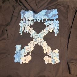 Men’s Hoodie Large OW Drip 4 Sale 