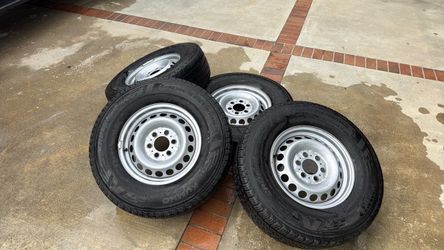 Sprinter Van Tires on Steel Wheels – Set of 4