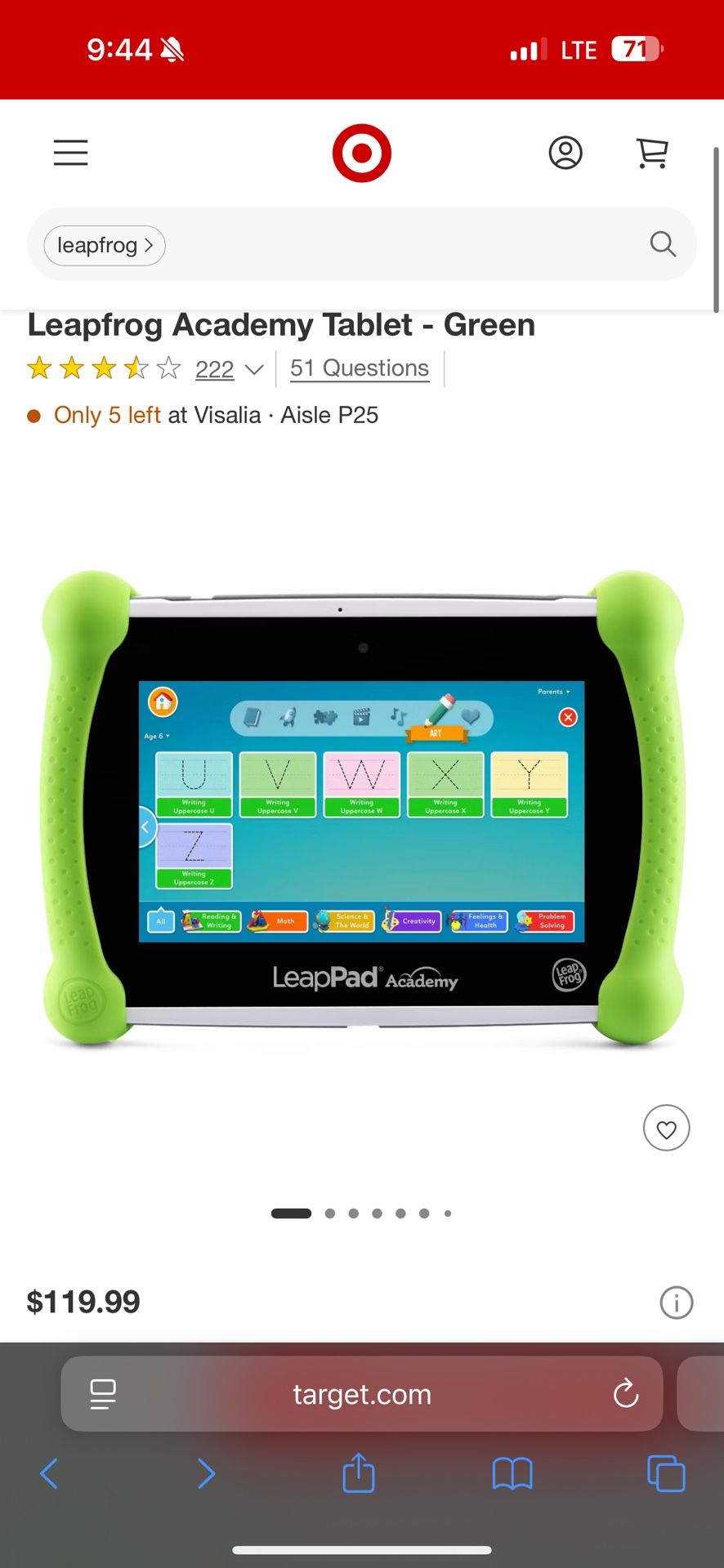 Leap Frog Tablet