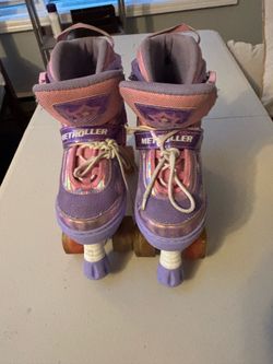Girls light up Roller Skates