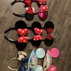 Lot Of 8 Disney Ears
