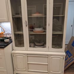 Dining Room Hutch (Wood, White)