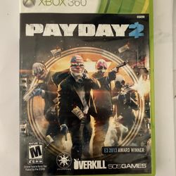 XBOX 360 PAYDAY2