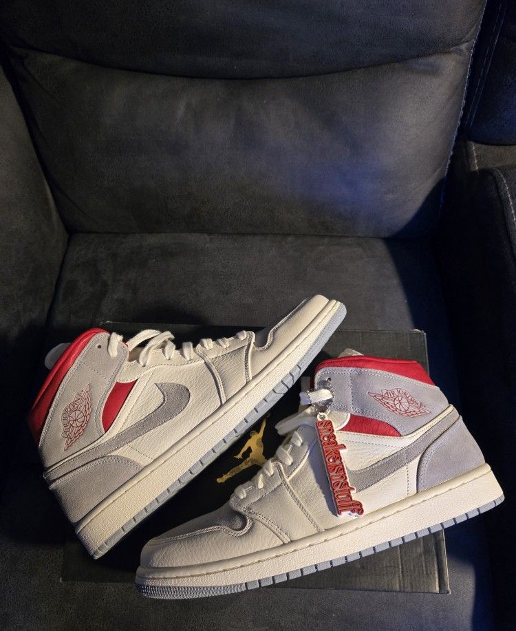 Jordan 1 Mid Premium Sneakerstuff Sz 11