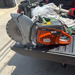 Use Practically New Husqvarna K970 Gas Cut Off Saw