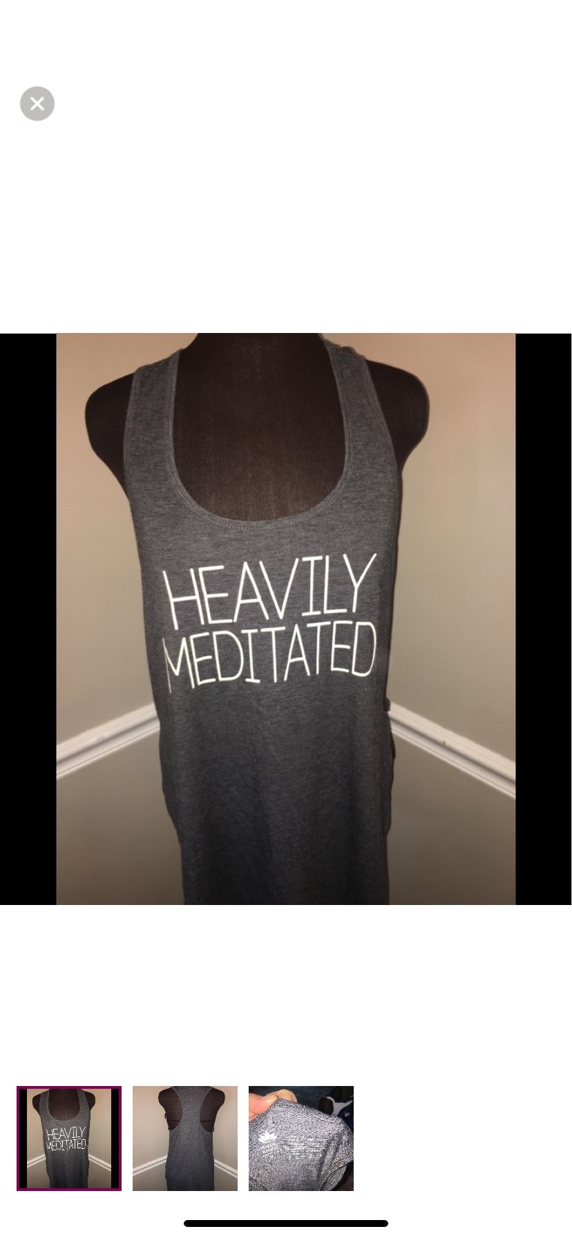 Peaceful Warrior Women’s Tank Top XL