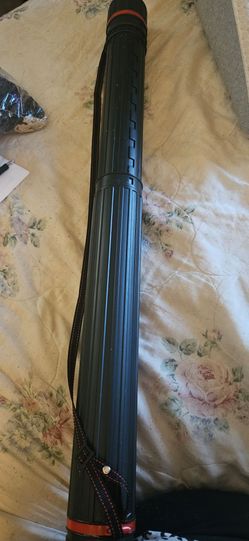 Hard plastic poster Tube Case with Strap